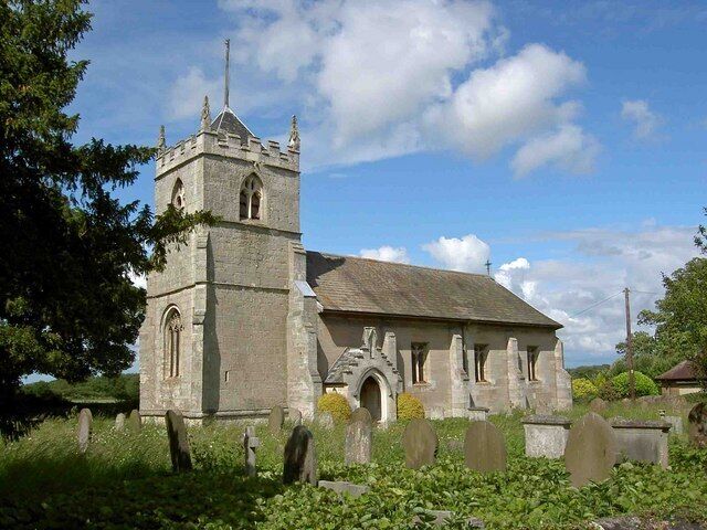 St Peter's parish church, Letwell, South Yorkshire, seen from the southwest