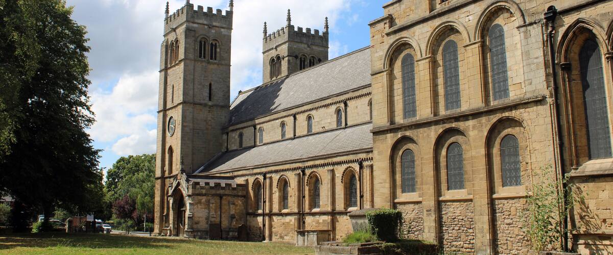 Worksop Priory, Nottinghamshire.