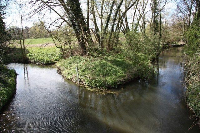 River Ryton A meeting of waters by the bridge at Nornay