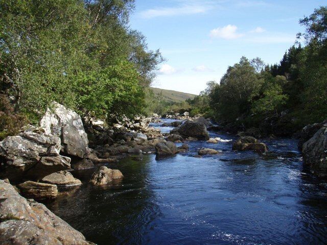 River Cassley River Cassley in a quiet mood