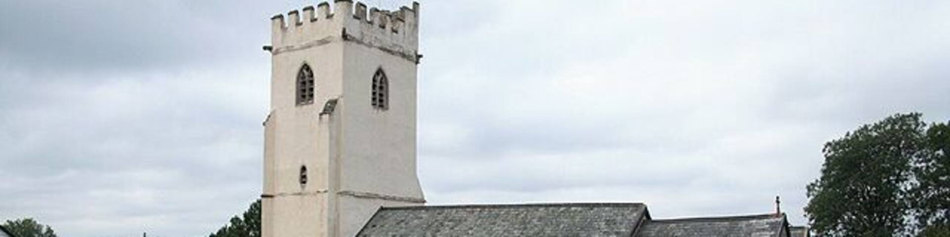Knowstone: St Peters church. Looking north west