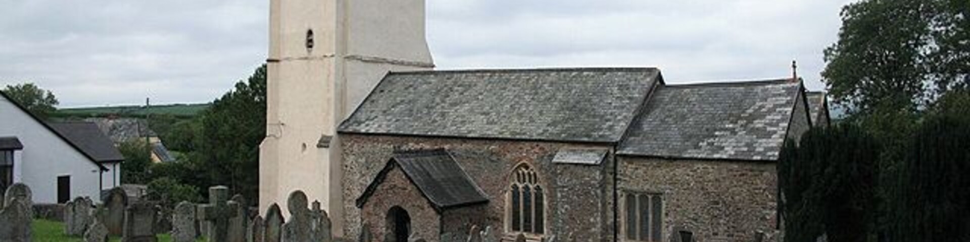 Knowstone: St Peters church. Looking north west