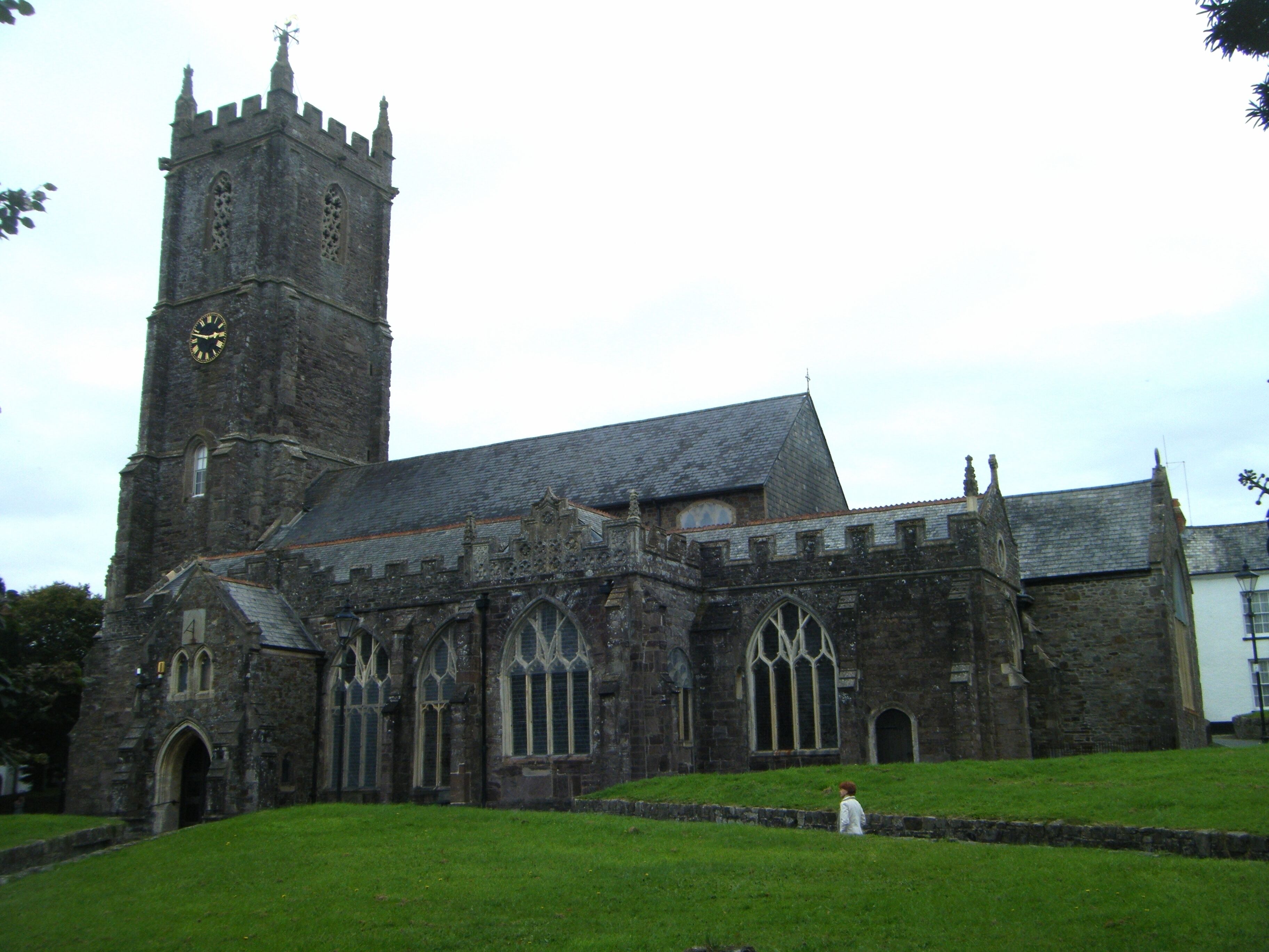 16th Century Perpendicular South Molton Church, North Devon, 09/12.