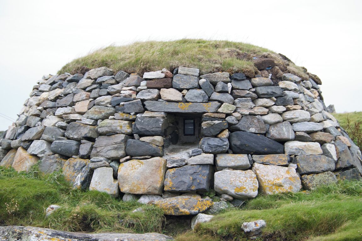 A camera obscura made by Chris Drury, twenty minute walk from Lochmaddy