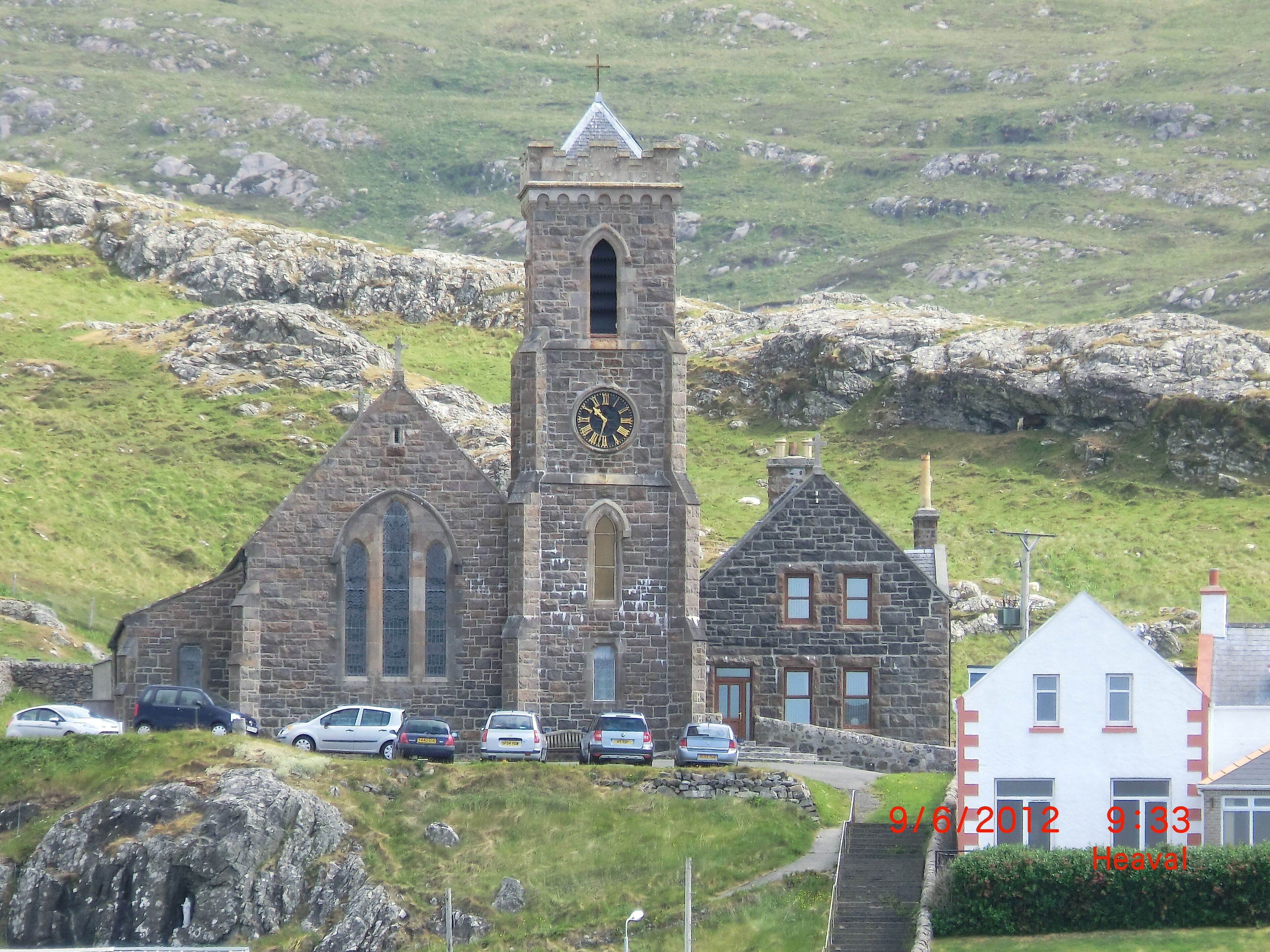 Castlebay Church on Barra