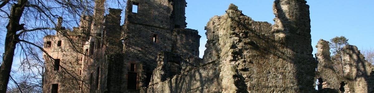 Huntley castle.