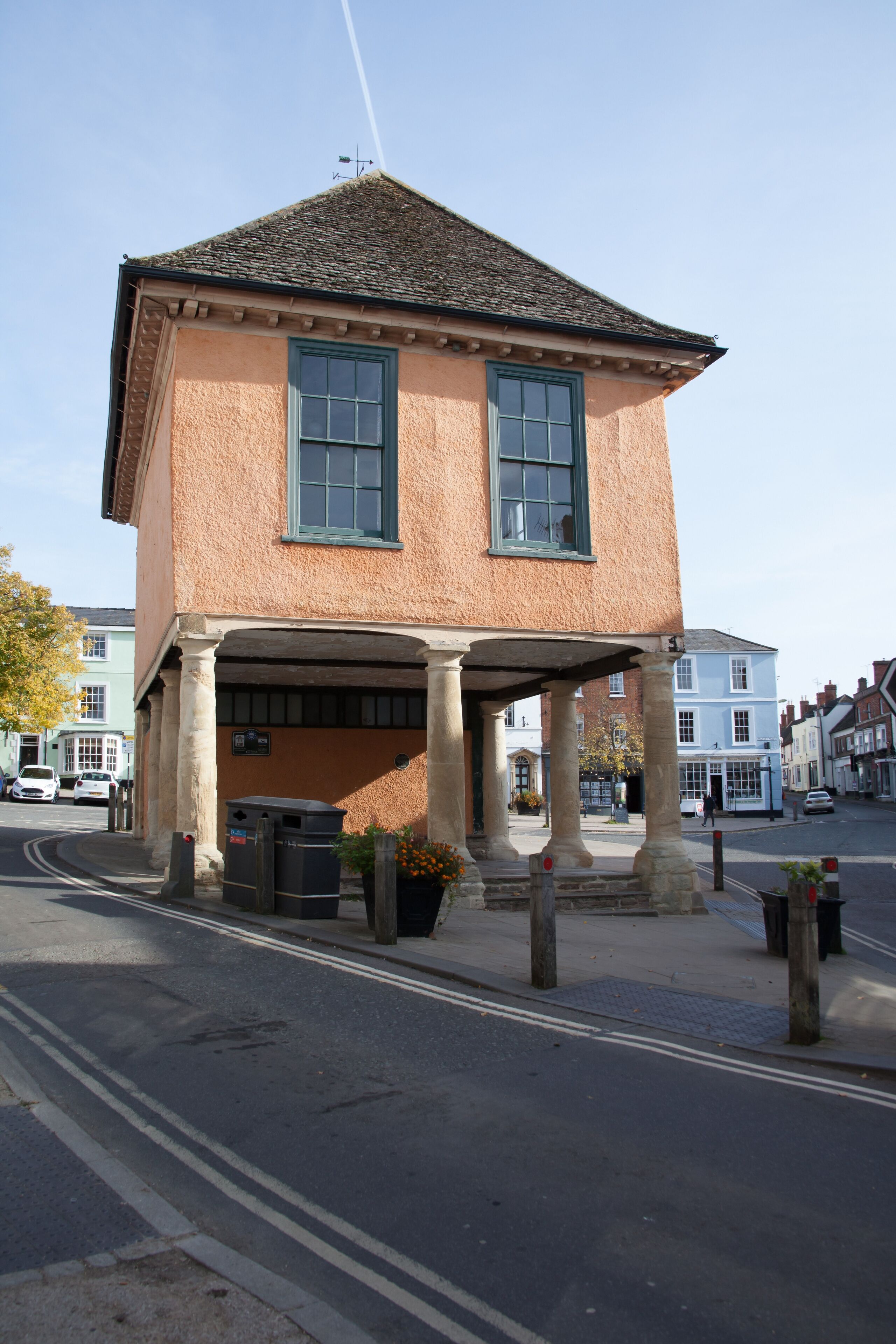 The Old Town Hall in Faringdon, Oxfordshire in the United Kingdom