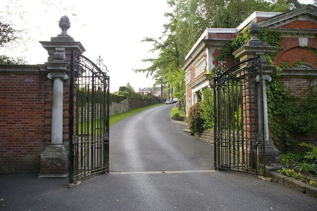 Entrance to Eaves Hall
