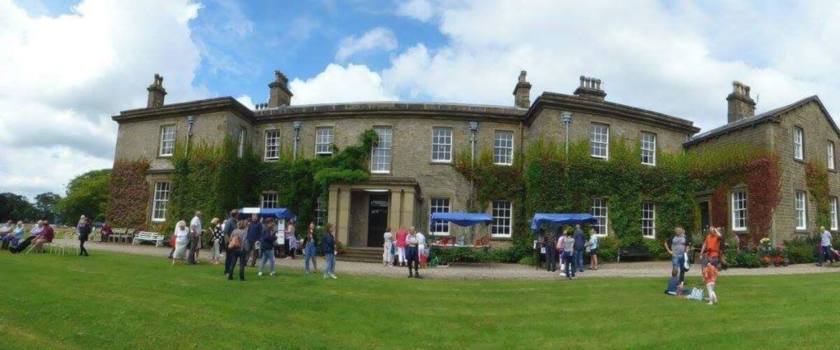 Beautiful old Hall and residence of Lord and Lady Clitheroe.Grounds only opened to the public a couple of times of year.