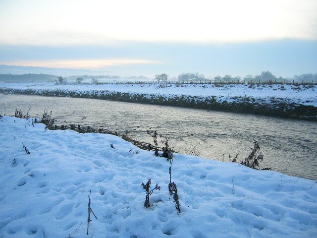 River Calder, west of Whalley