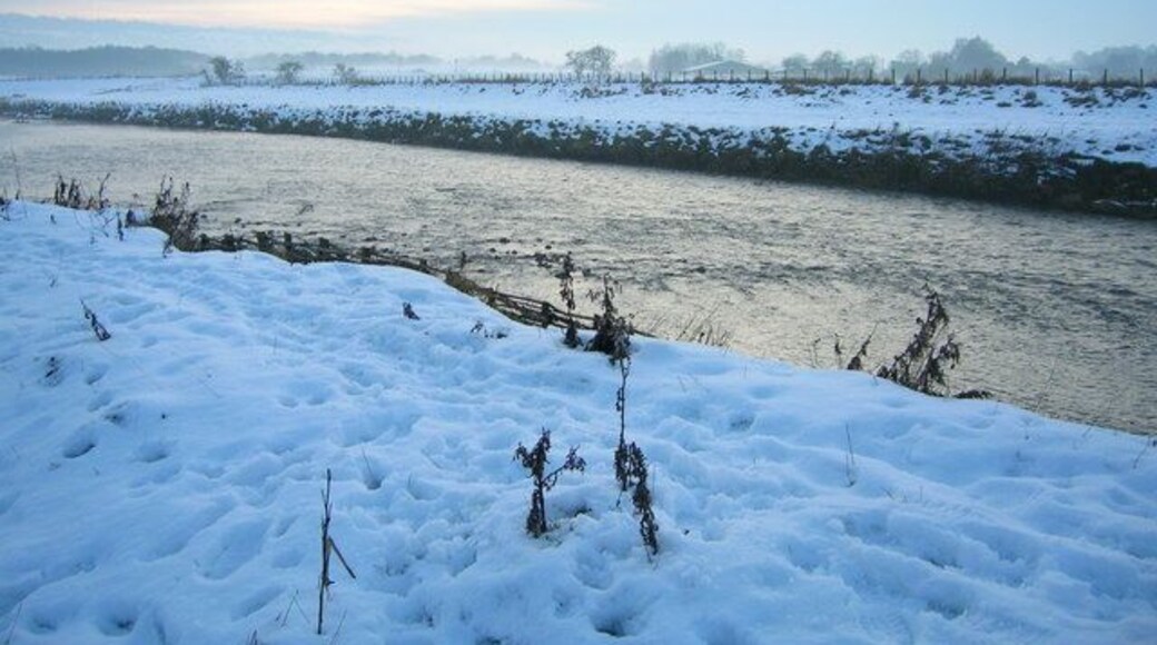 River Calder, west of Whalley