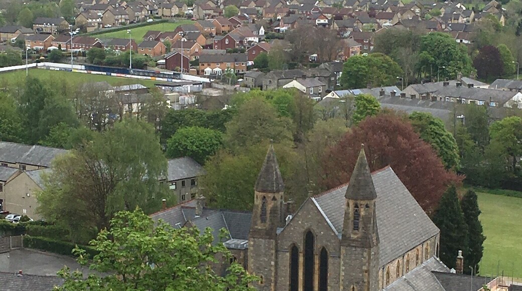 Stunning views from Clitheroe Castle