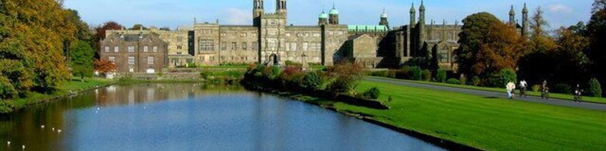 Stonyhurst College in autumn sunshine