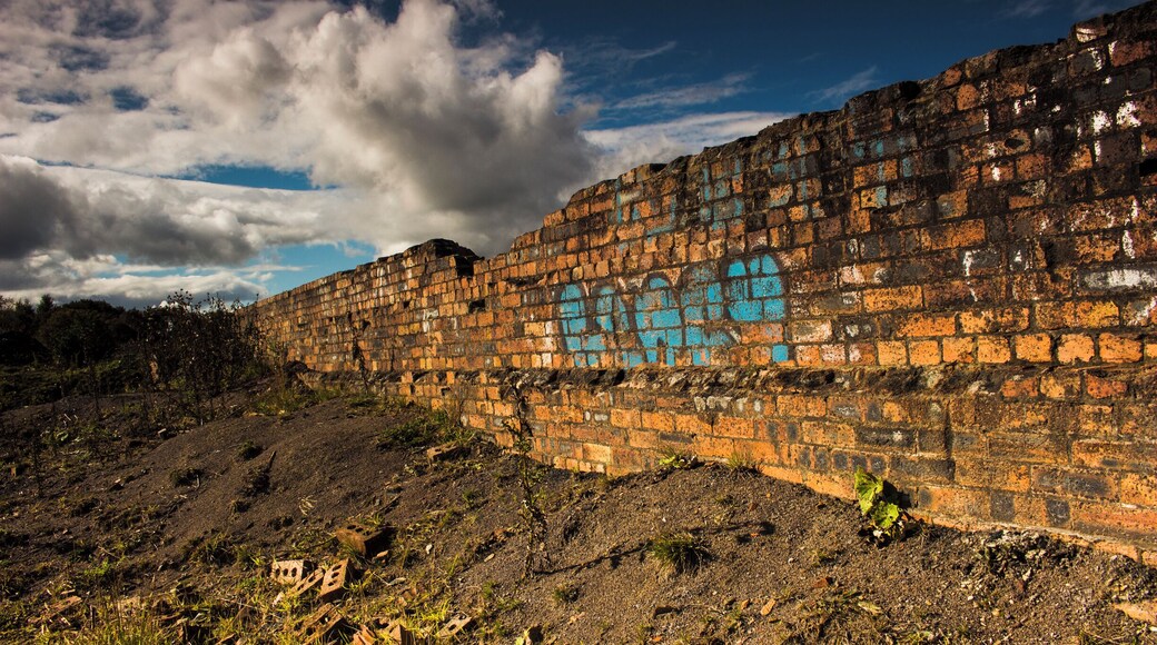 This is whats left of the old giscol brickworks in Armadale