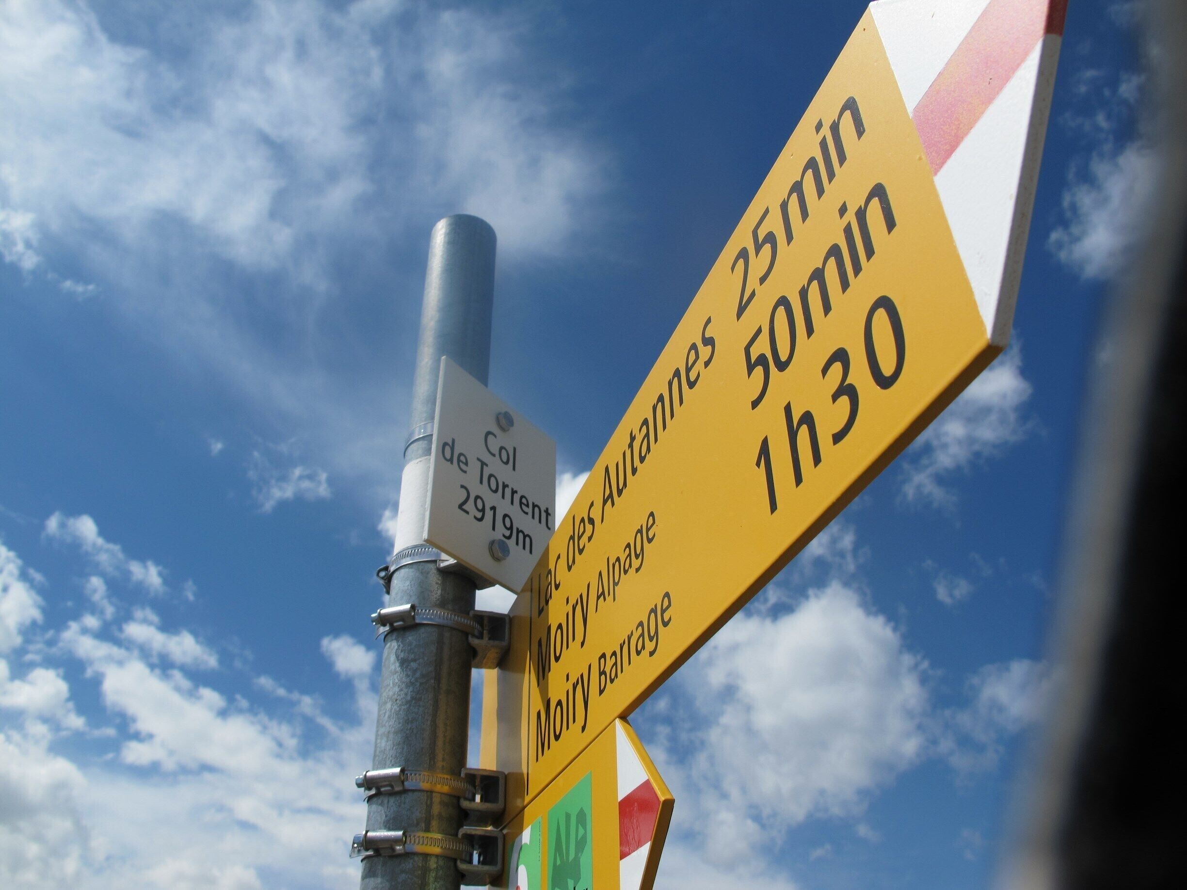 On the Haute Route...