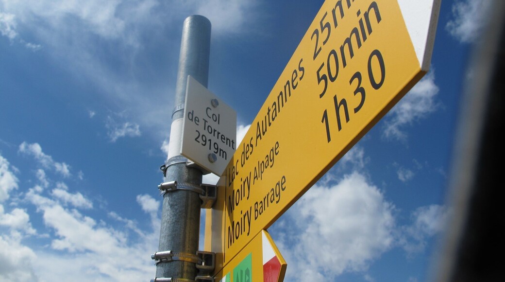 On the Haute Route...