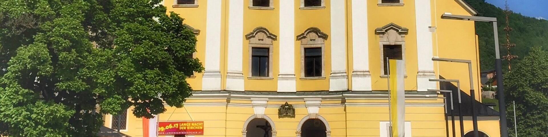 There has been a church here for hundreds of years and this one is equally beautiful inside and out