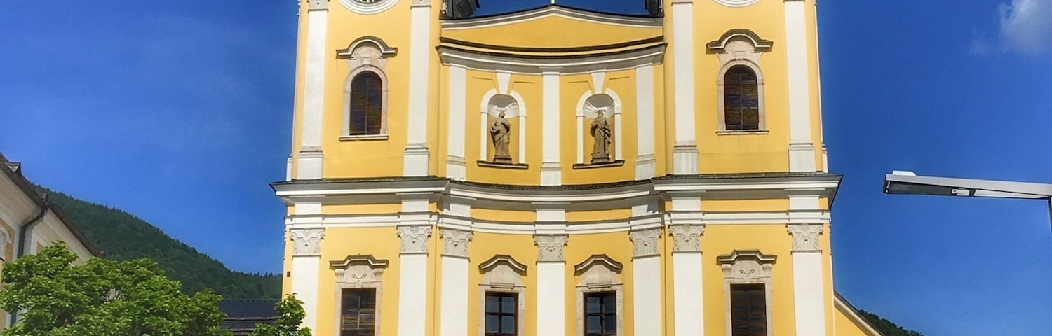 There has been a church here for hundreds of years and this one is equally beautiful inside and out