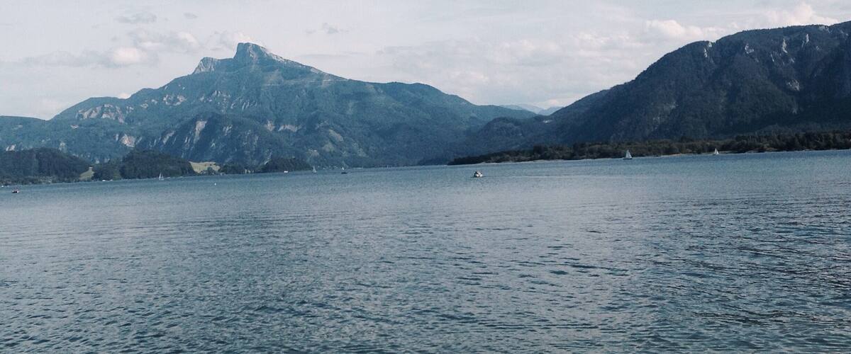 Took a bus ride up to Lake Mondsee in Austria yesterday. Absolutely gorgeous.