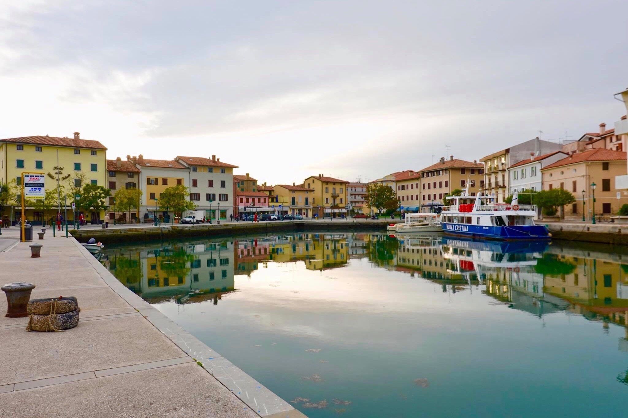 Nice reflection in Grado marina