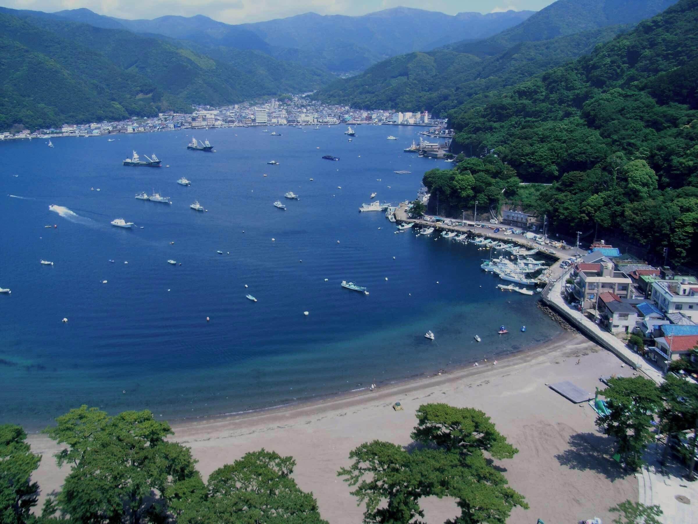 Heda, Numazu city, Shizuoka prefecture, Japan.