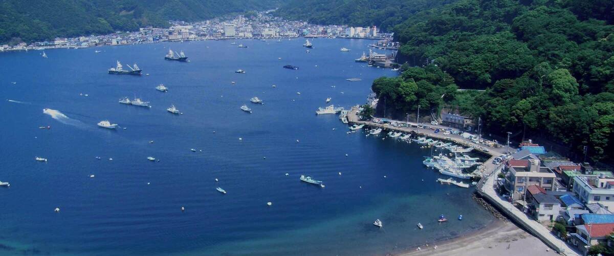 Heda, Numazu city, Shizuoka prefecture, Japan.