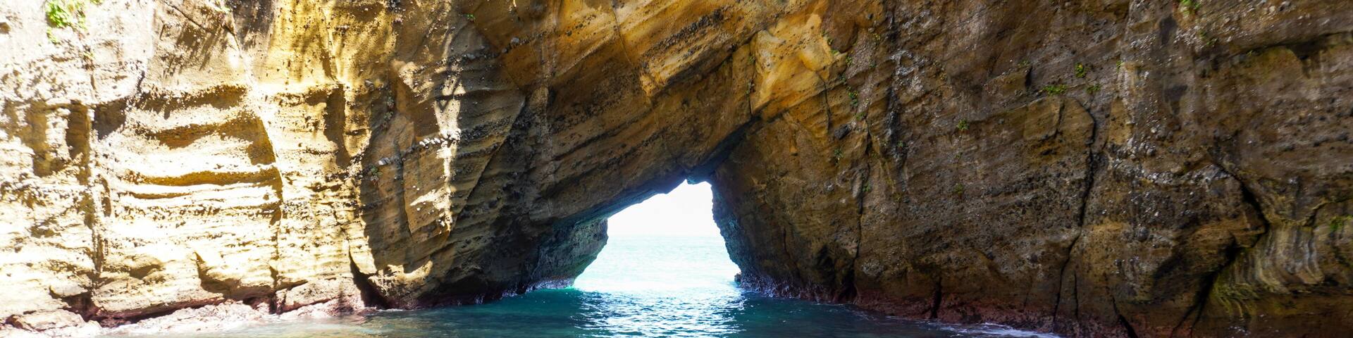 Ryugu Sea Cave in Shimoda, Shizuoka, Japan