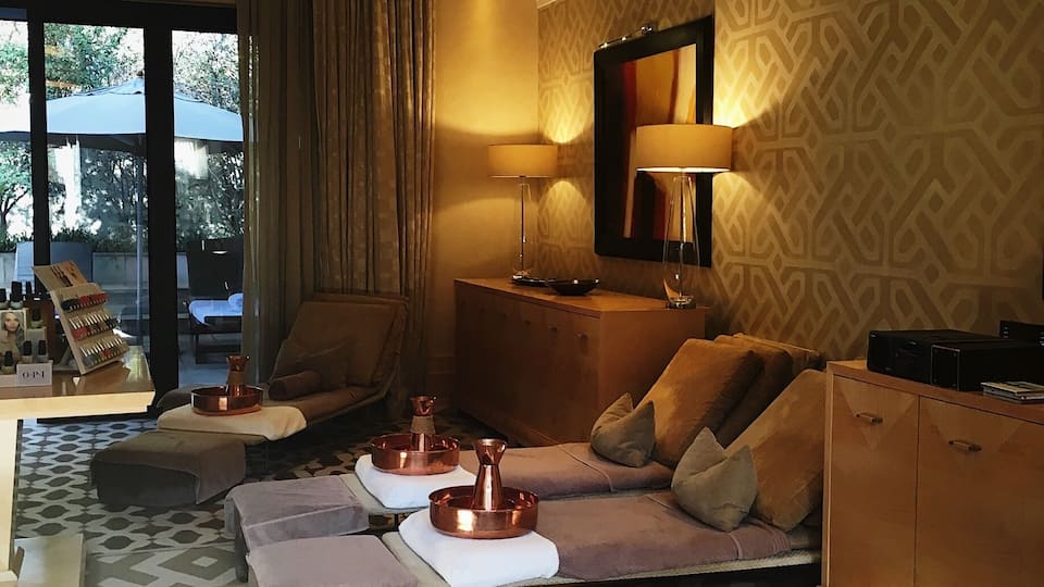 Anyone in need of a mani pedi? The Spa at the Saxon Hotel is a great option!