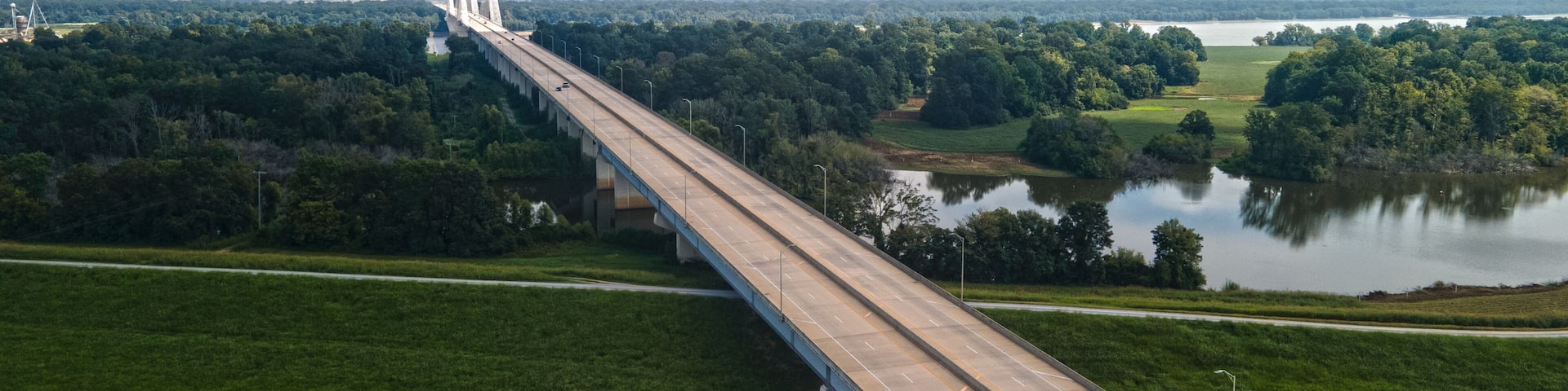 Greenville Mississippi Bridge, @ Greenville Mississippi