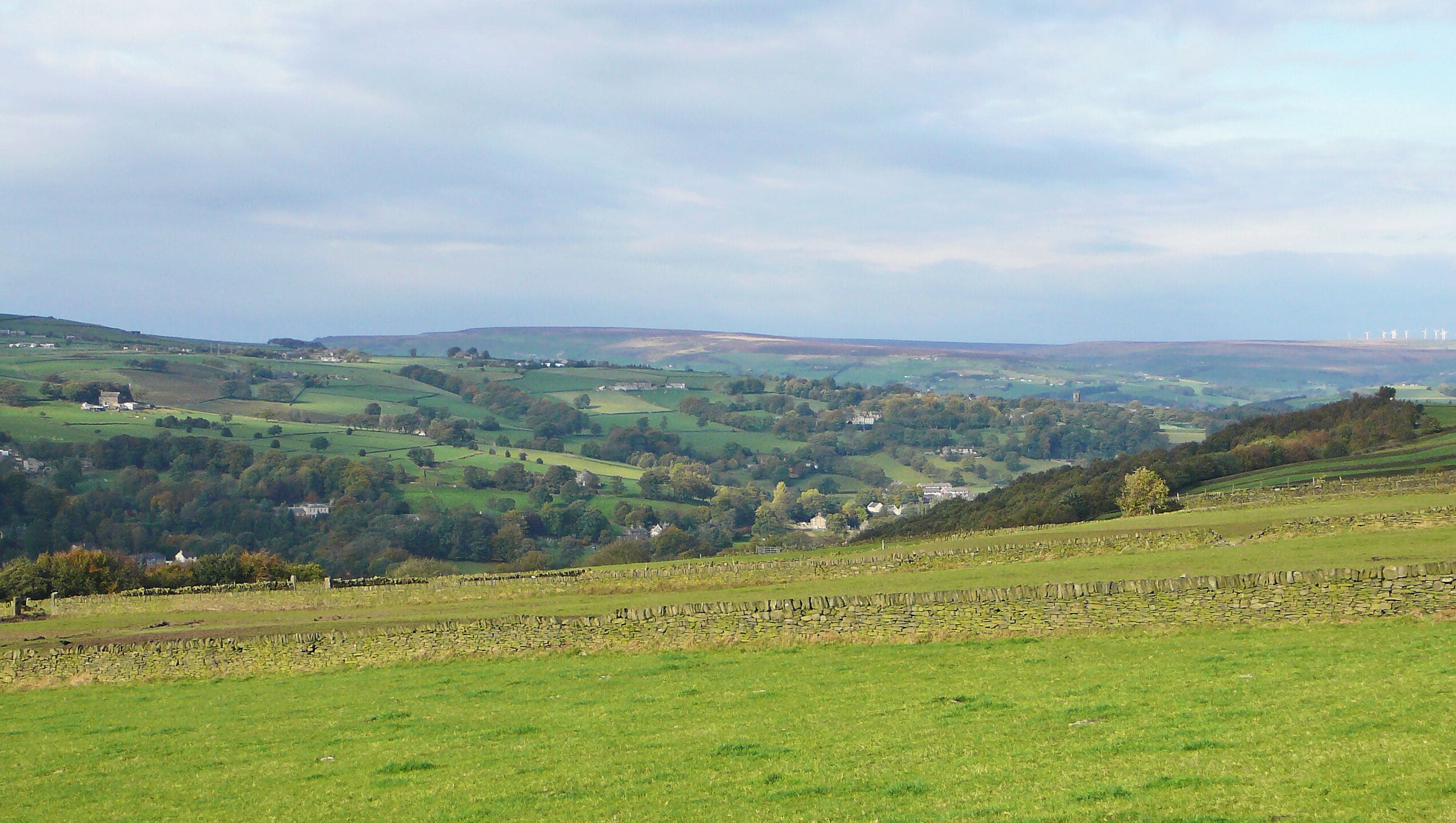 View from Elland Road, Ripponden