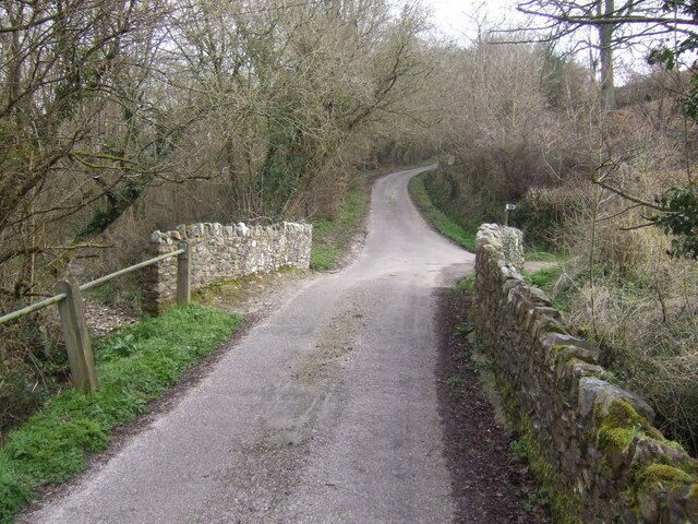 Bridge over the Umborne Brook East of Cotleigh.