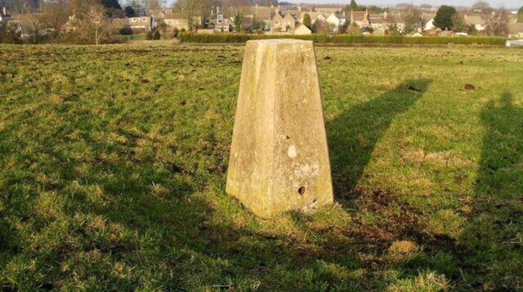 Trig Point 1380 Birdlip Triangulation Pillar at Birdlip