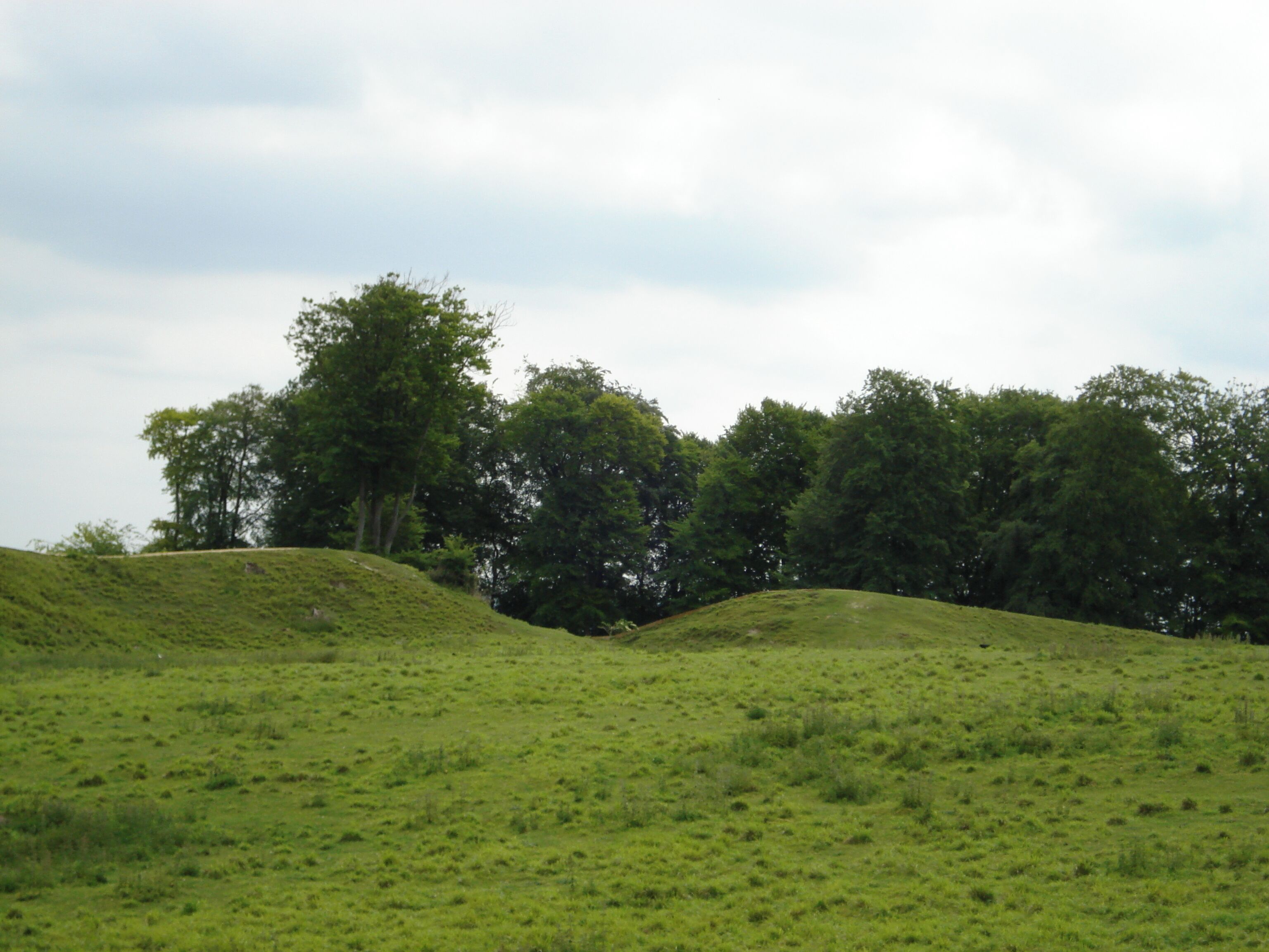 Danebury Hill Fort entrance