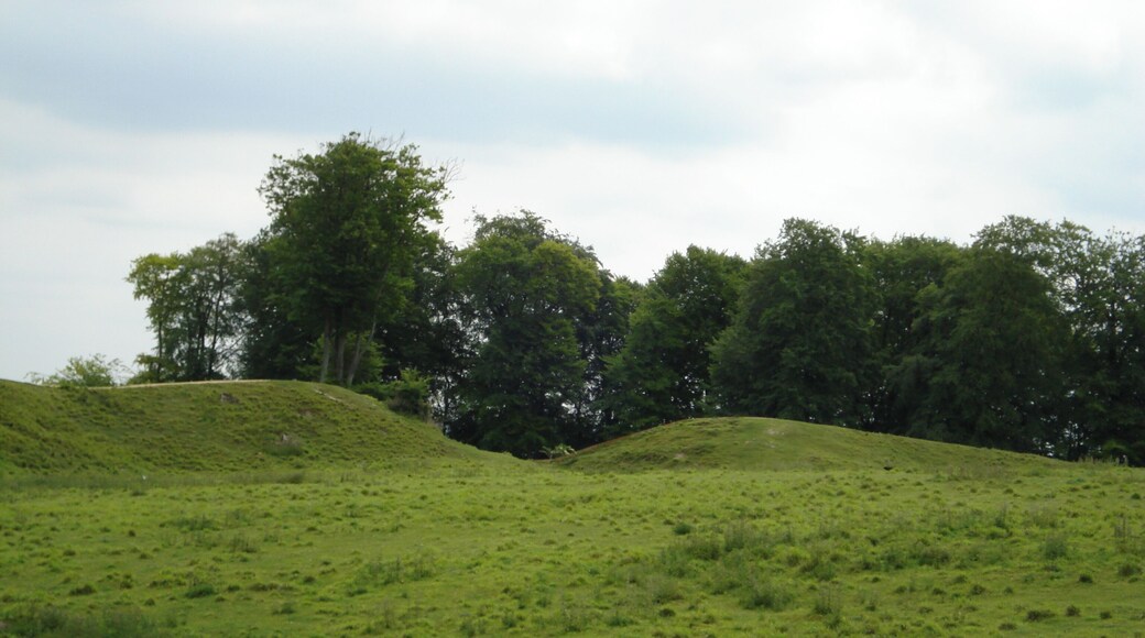 Danebury Hill Fort entrance