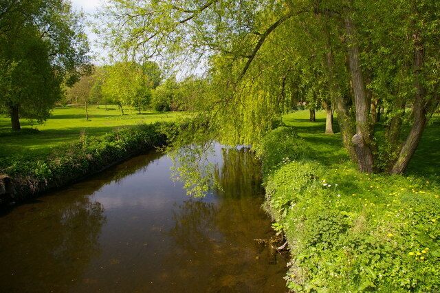 The River Cole at Coleshill Warwickshire The River Cole in Coleshill Warwickshire taken from the foot bridge looking towards the west