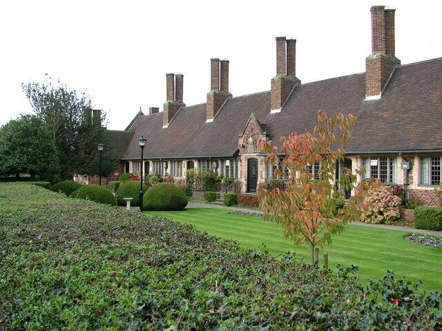 Alms Houses in Sumner Road Coleshill