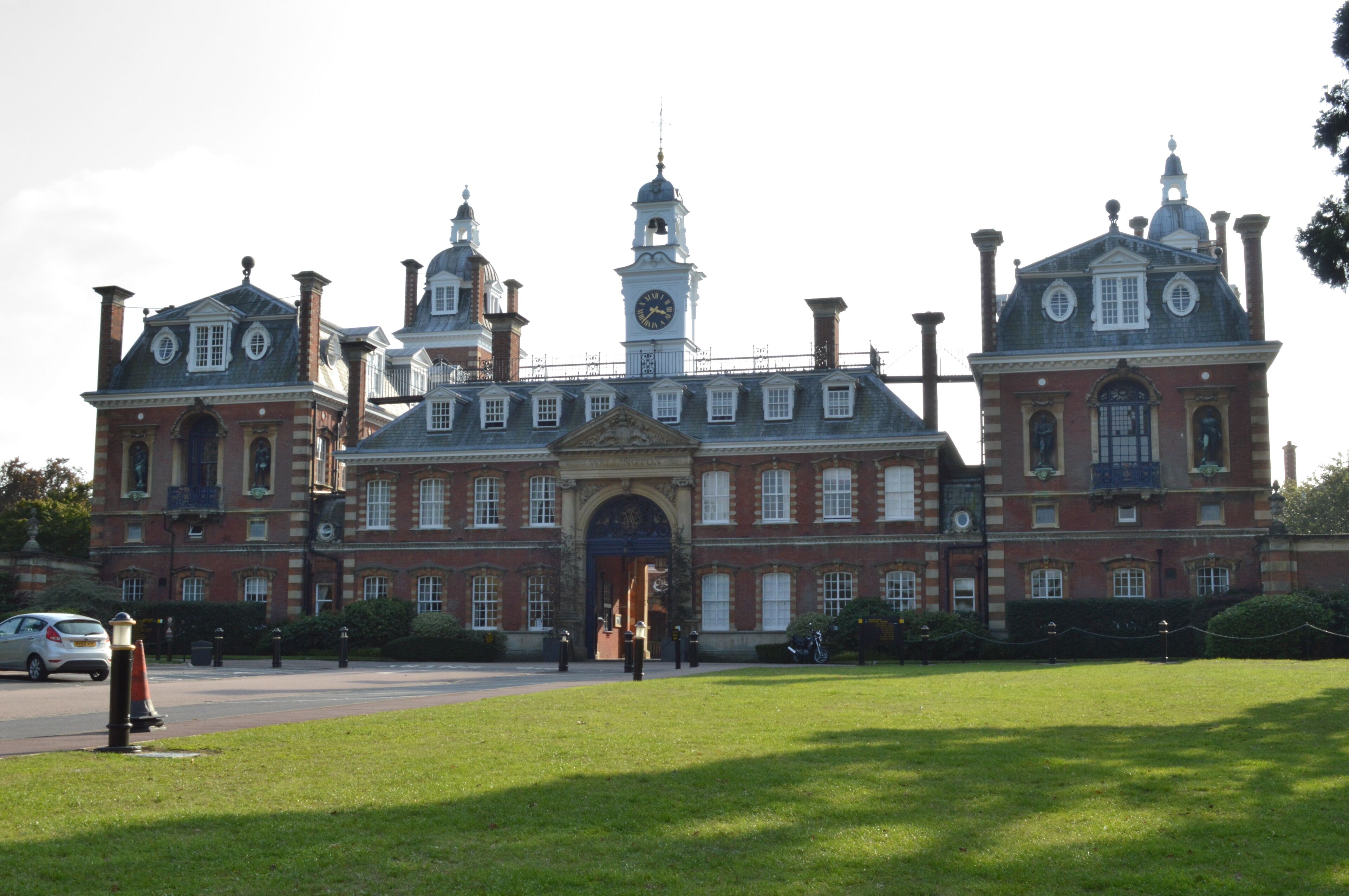 Wellington College, main blocks and front walls