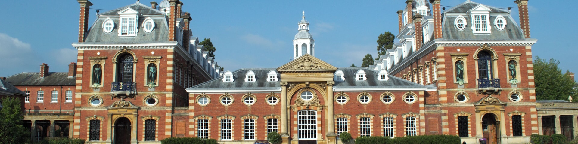 Wellington College, main blocks and front walls