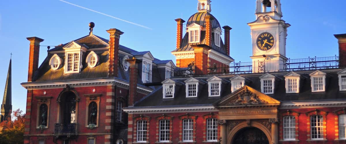 Wellington College, Main Blocks and Front Walls