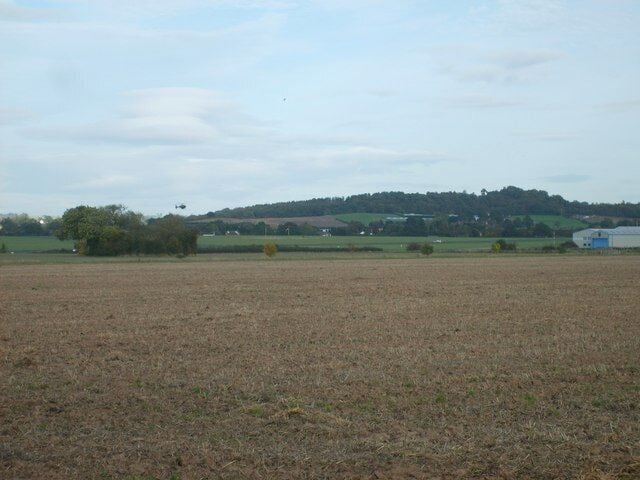Airfield View Wolverhampton Airport near Bobbongton.
