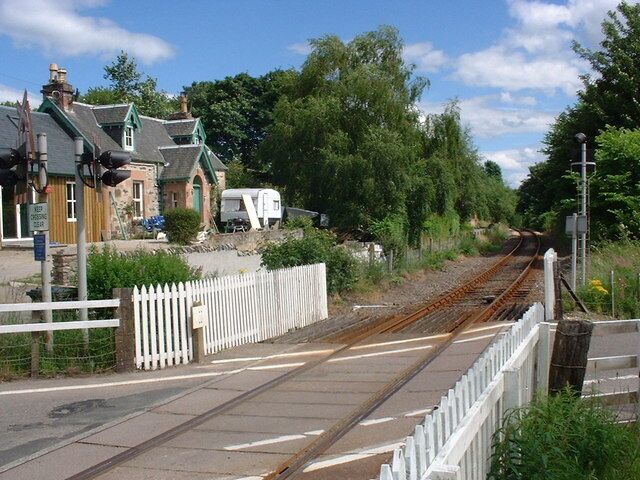 Achterneed level crossing