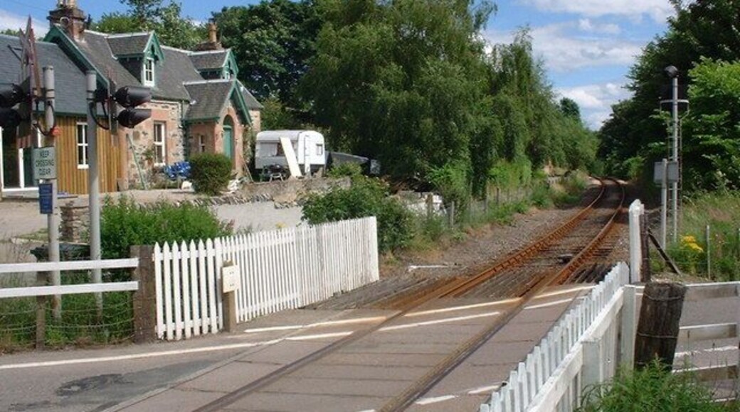Achterneed level crossing