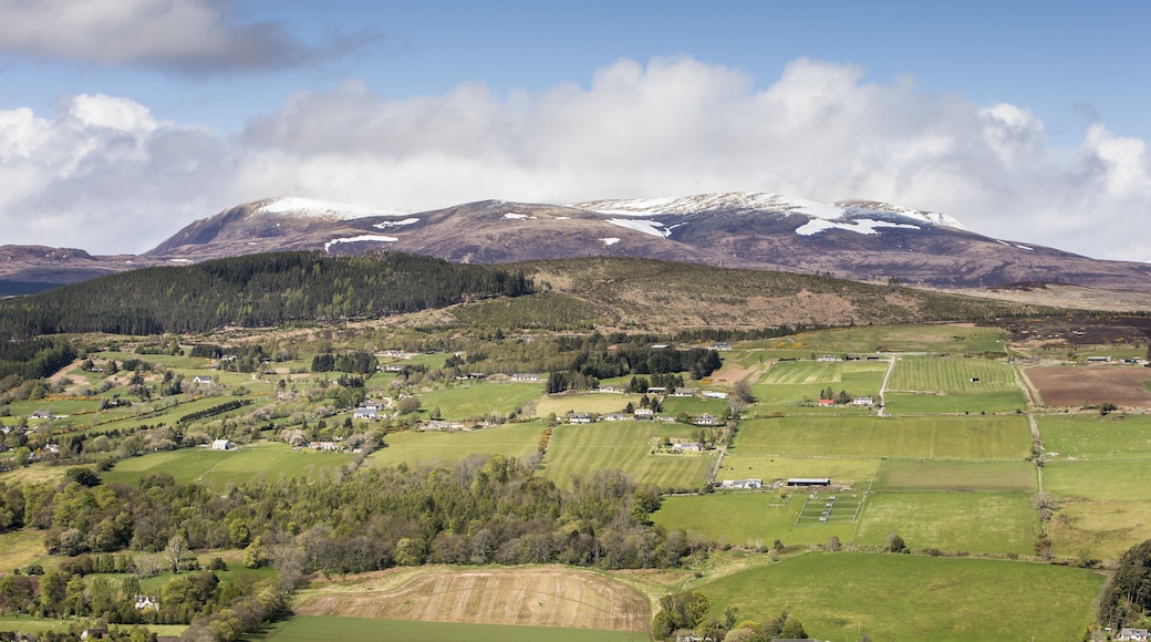 View from Knockfarrel hill near Strathpeffer in Scotland. ; Shutterstock ID 282443063