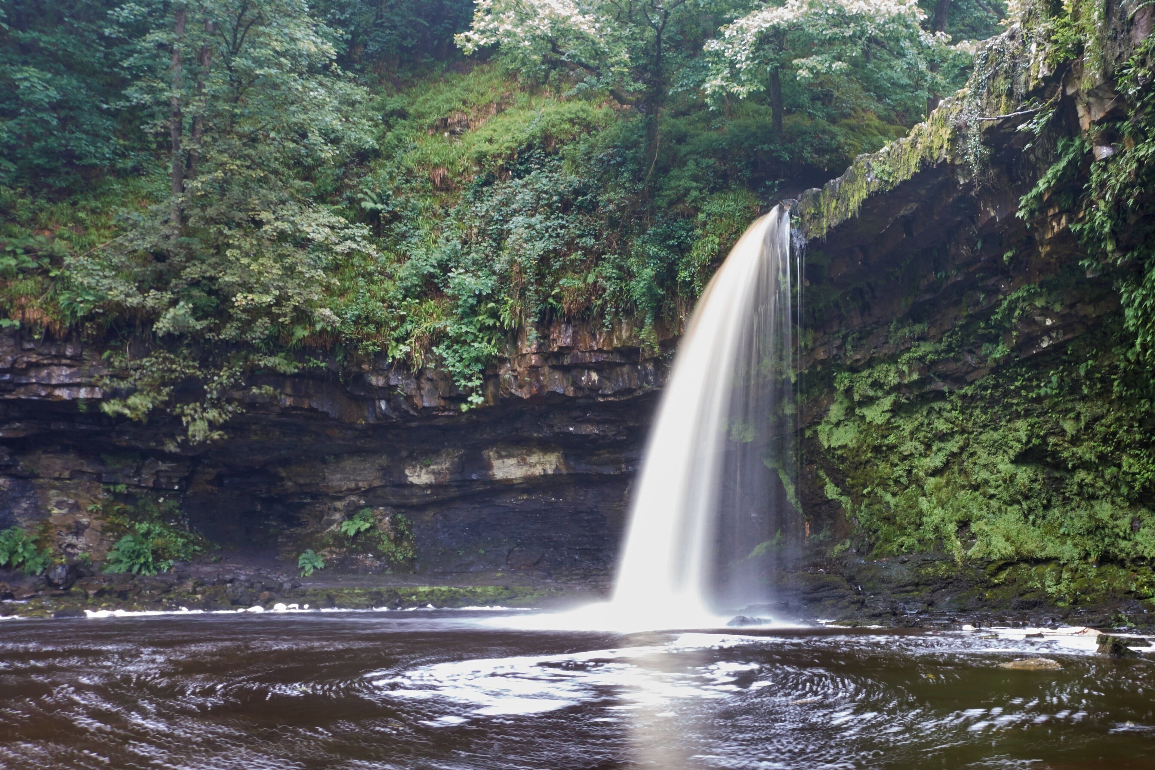 Sgwd Gwladys, July 2016