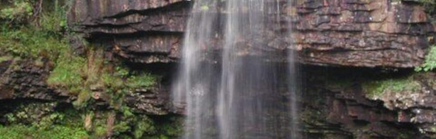 Henrhyd Falls, Coelbren, Brecon Beacons