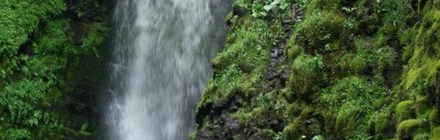 Another view of Sgwd Einion Gam Watch out for extremely slippery rocks and unforgiving drops if approaching this spot!