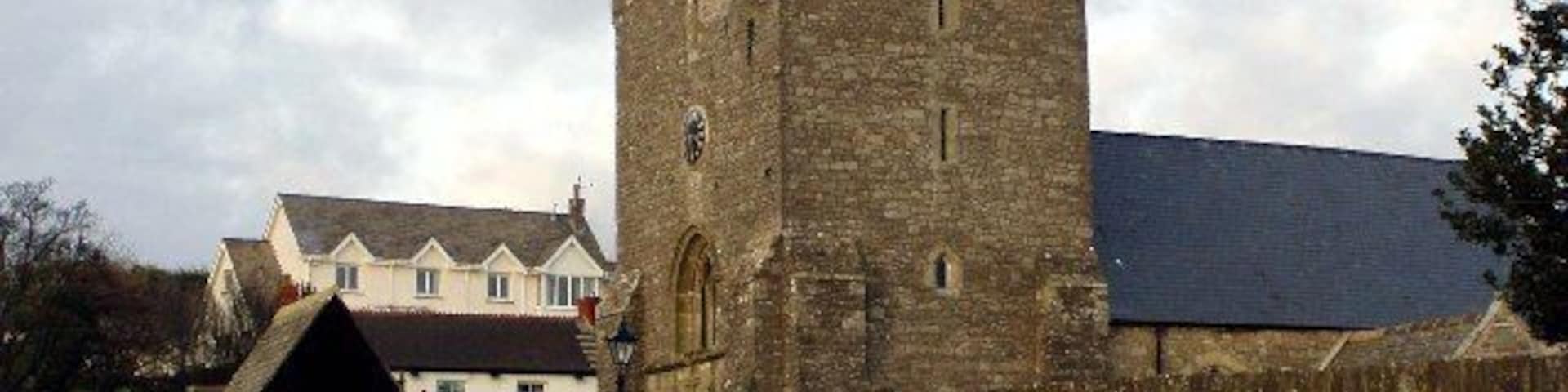 St John's Church, Newton, Porthcawl. View from the south west