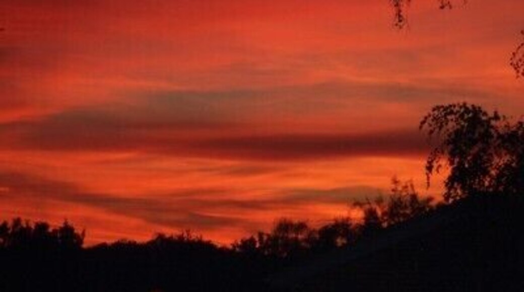 Matchborough Sunset Sunset over Matchborough East