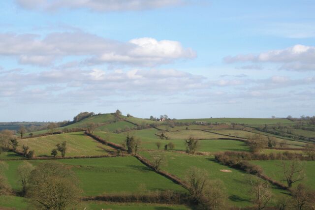 View from Chesterblade Road
