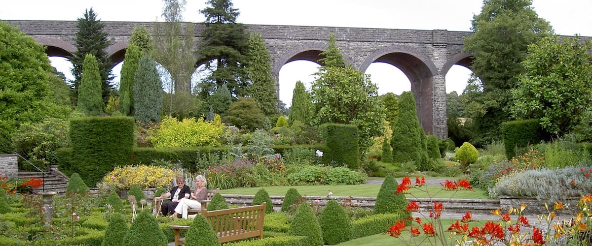 Kilver Court and viaduct